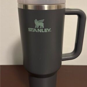 Stanley Charcoal Gray Travel Mug with Handle